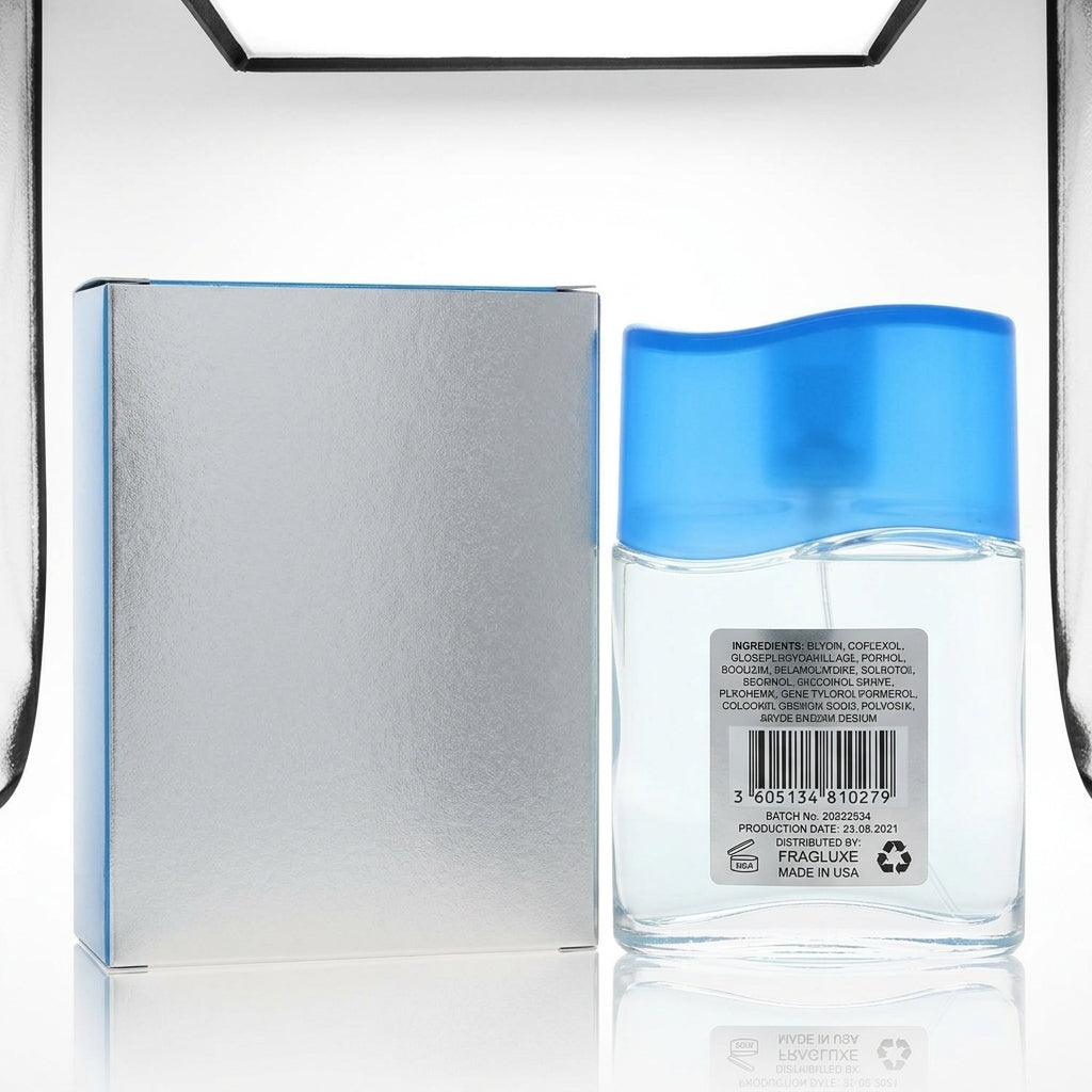 Eau De Toilette Spray — Studio - Back View | Generated by Modelize