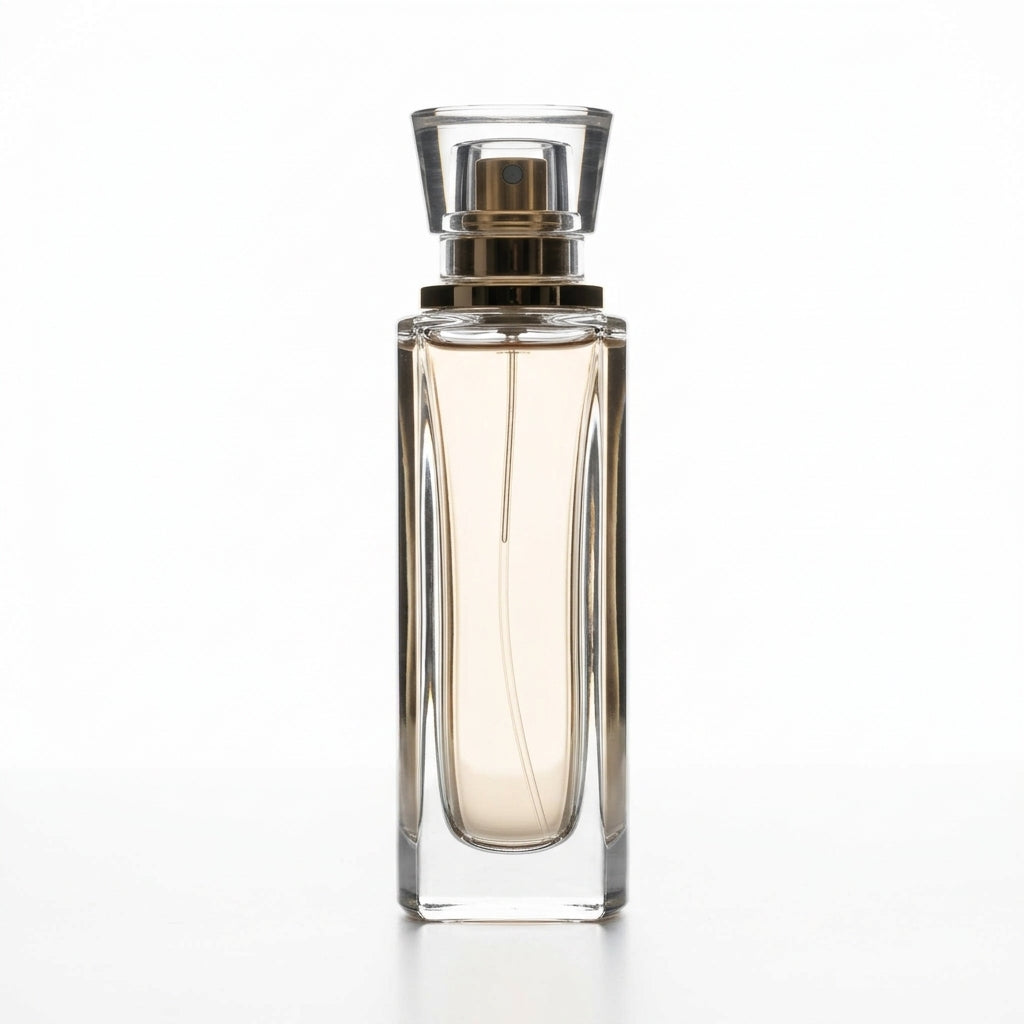 Fragrance bottle — Studio - Side View | Generated by Modelize