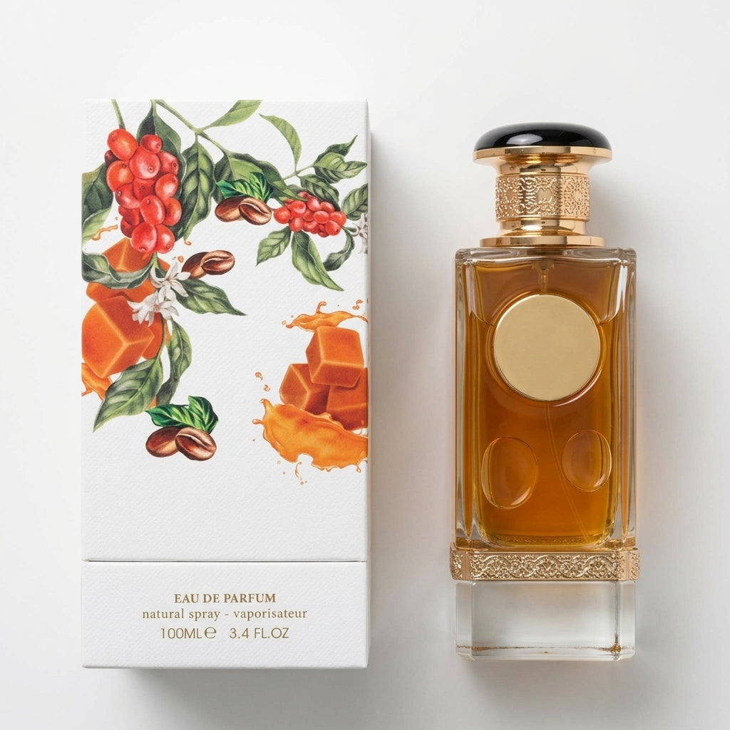 Fragrance — Flat Lay - Back | Generated by Modelize