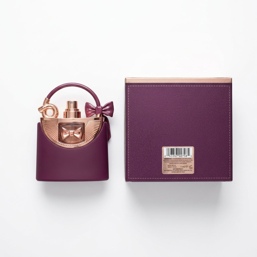 Fragrance Set — Flat Lay - Back | Generated by Modelize