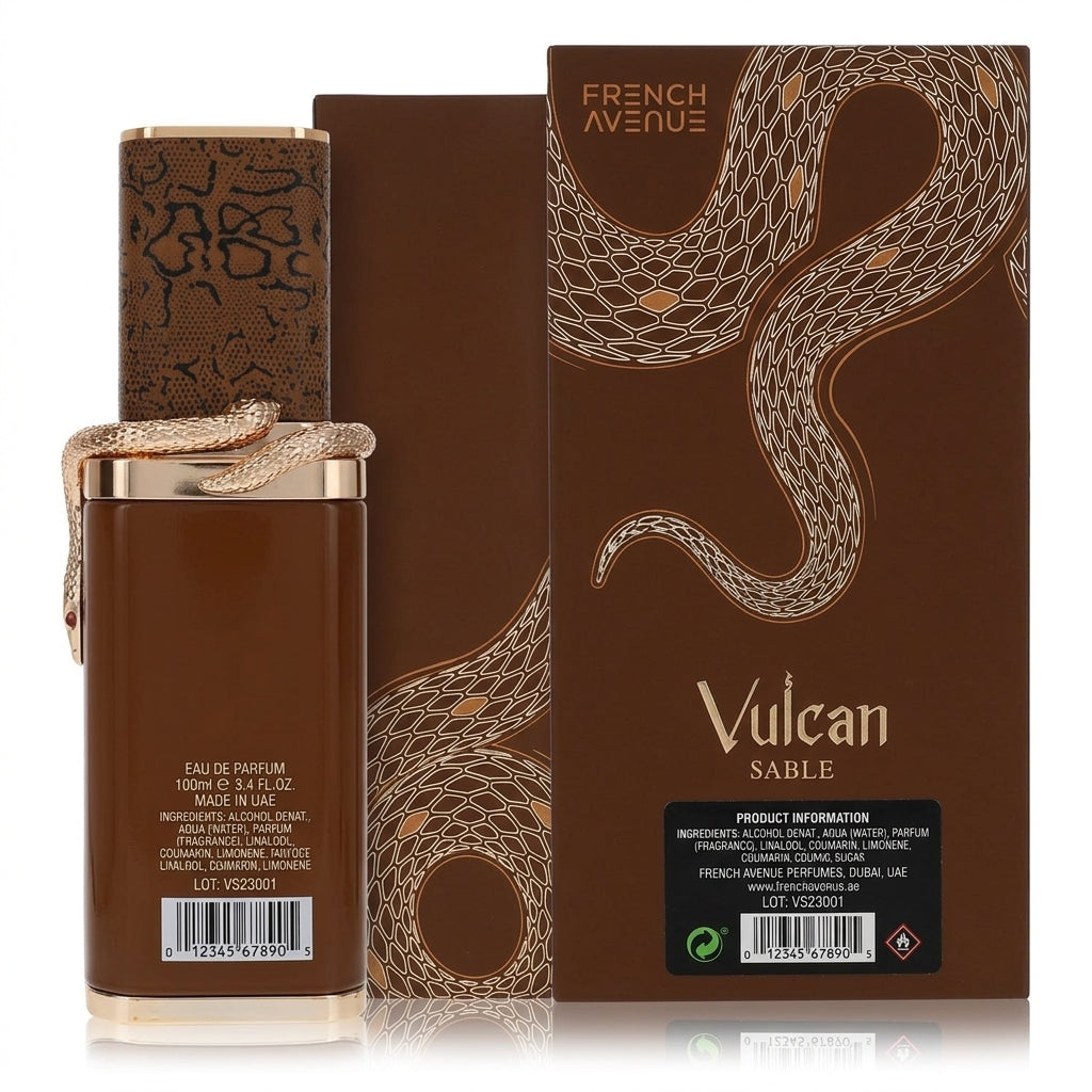 Eau De Parfum — Studio - Back View | Generated by Modelize