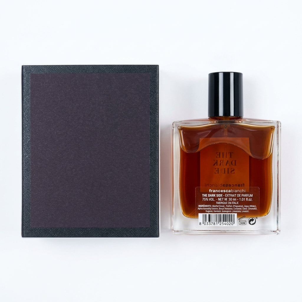 Extrait de Parfum — Flat Lay - Back | Generated by Modelize