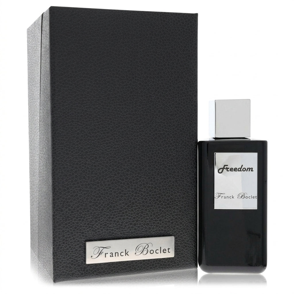 Extrait de parfum spray and branded box — Studio - Clean | Generated by Modelize