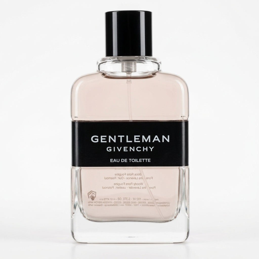 Fragrance / Eau De Toilette — Studio - Back View | Generated by Modelize