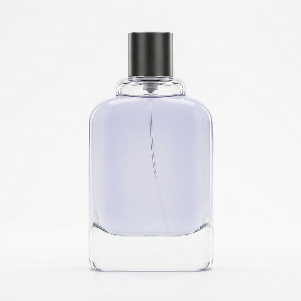 Fragrance bottle — Studio - Back View | Generated by Modelize