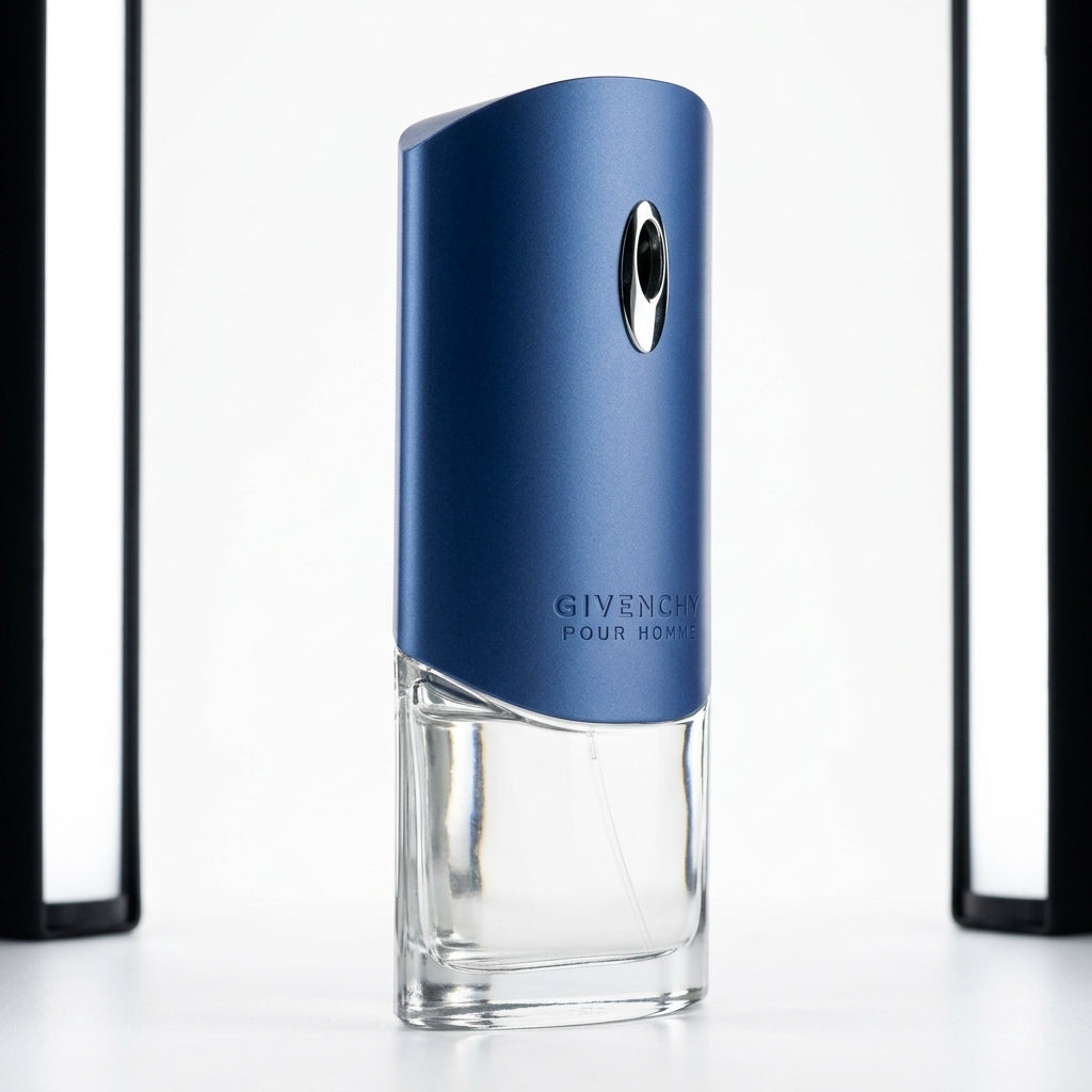 Fragrance bottle — Studio - Side View | Generated by Modelize