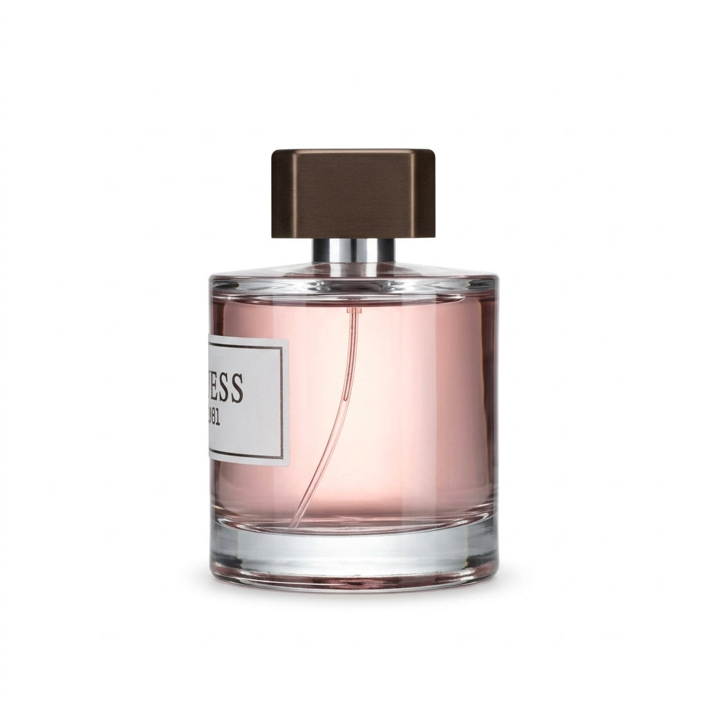 Fragrance bottle — Studio - Side View | Generated by Modelize