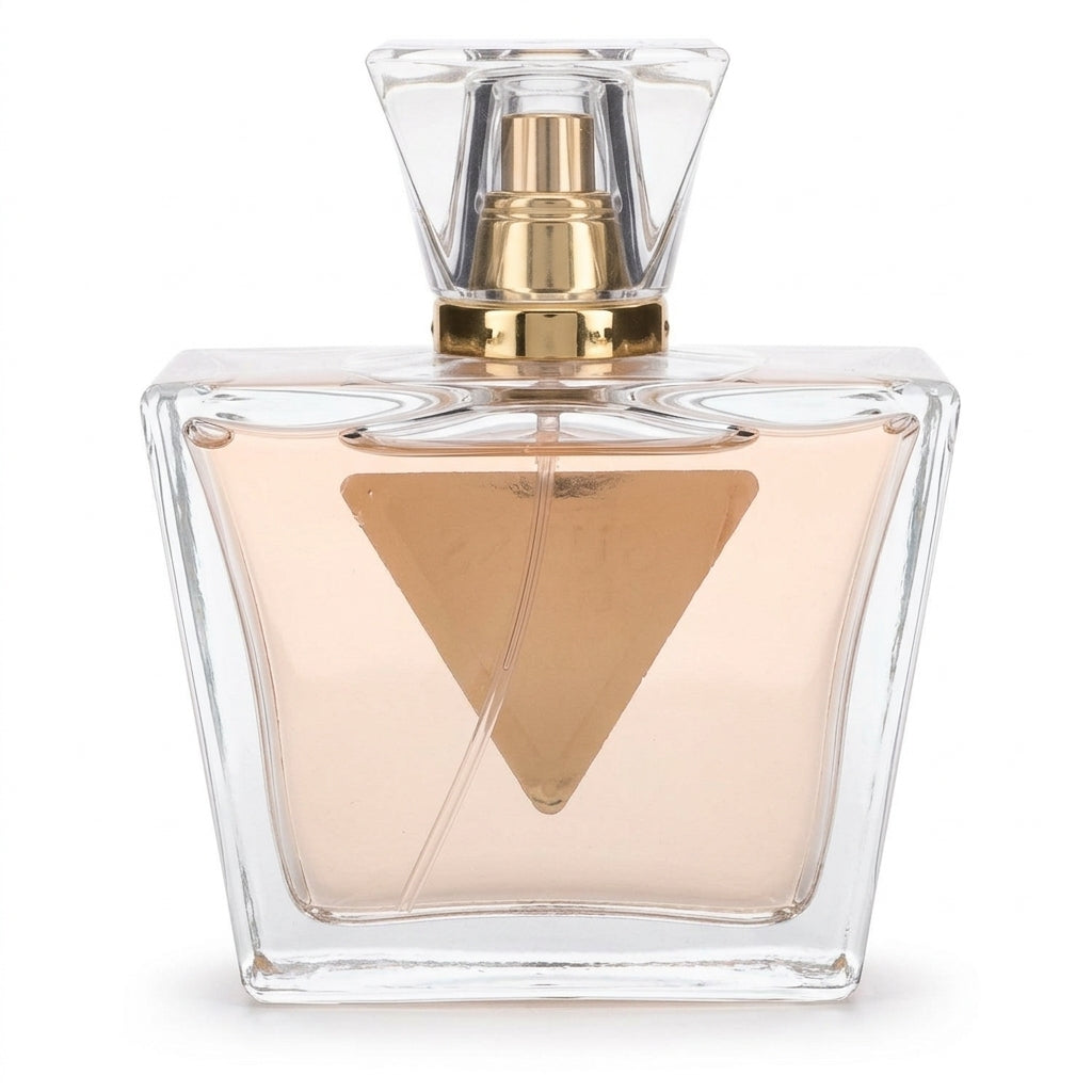 Perfume bottle — Studio - Back View | Generated by Modelize