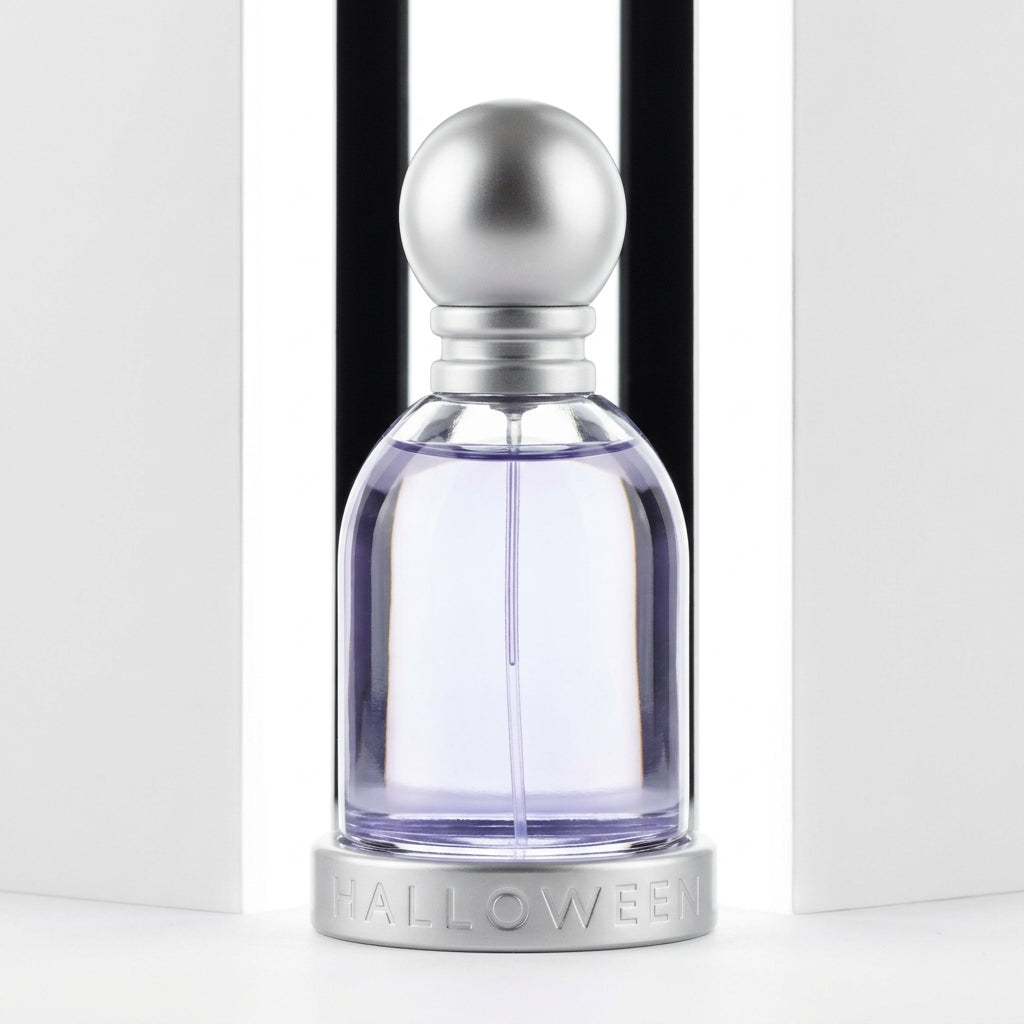 Perfume bottle — Studio - Side View | Generated by Modelize