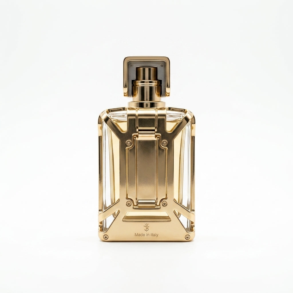 Concentrated Perfume Oil — Studio - Back View | Generated by Modelize