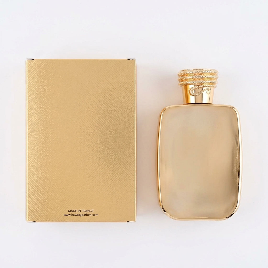 Fragrance / Eau De Parfum — Flat Lay - Back | Generated by Modelize