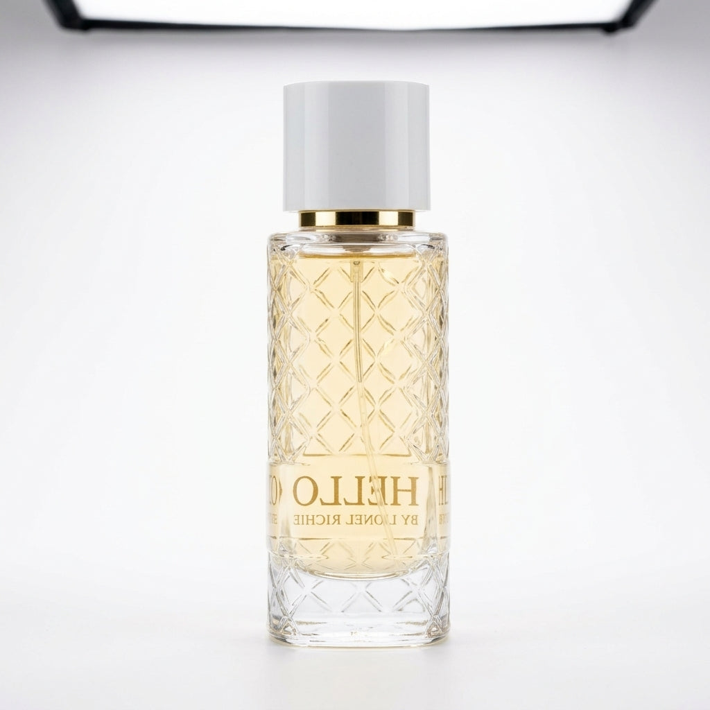 Fragrance bottle — Studio - Side View | Generated by Modelize