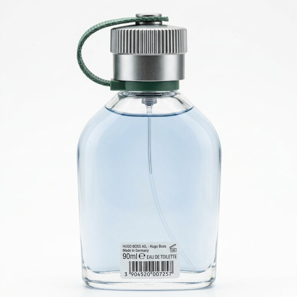 Fragrance bottle — Studio - Back View | Generated by Modelize