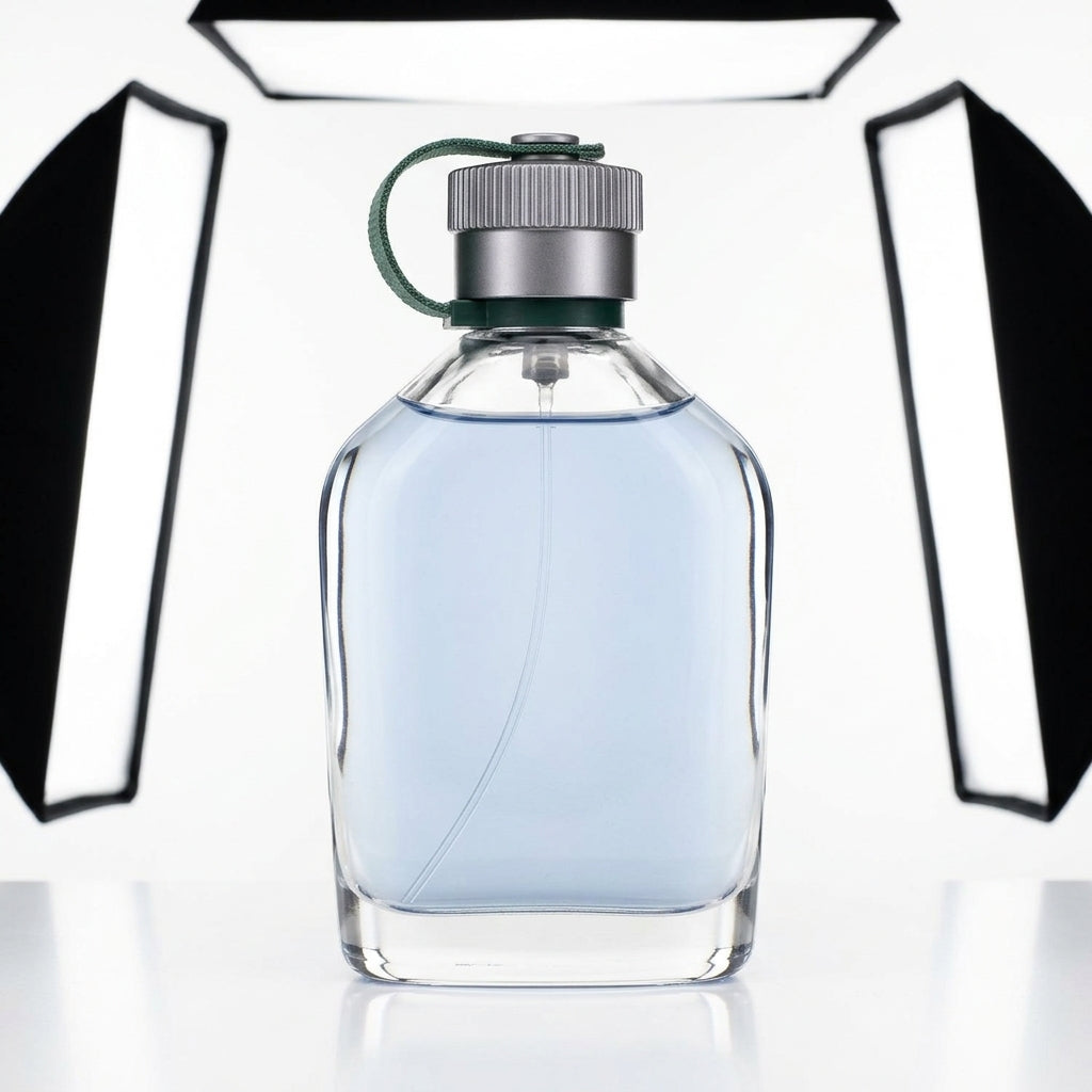 Fragrance / Eau De Toilette — Studio - Back View | Generated by Modelize