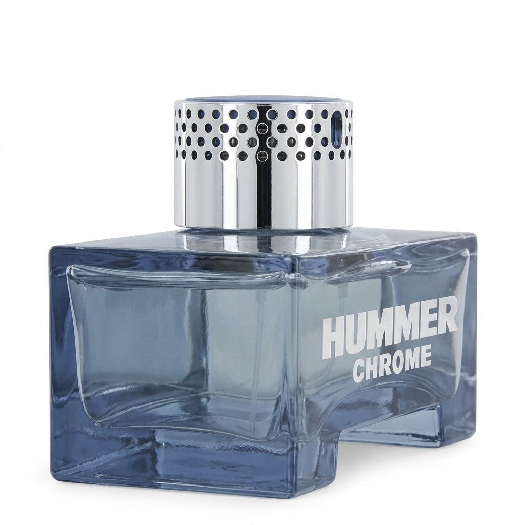 Fragrance bottle — Studio - Side View | Generated by Modelize