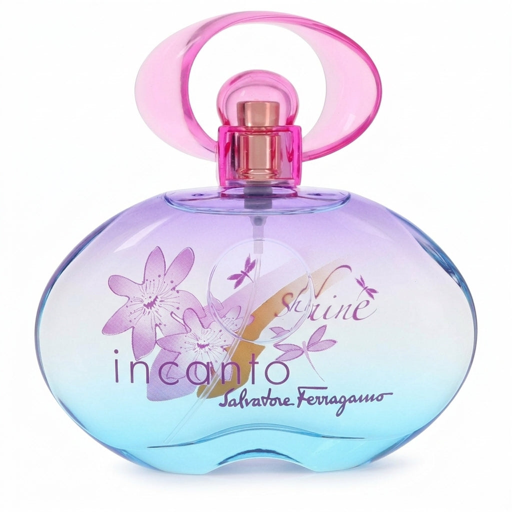 Perfume Bottle — Flat Lay - Front | Generated by Modelize