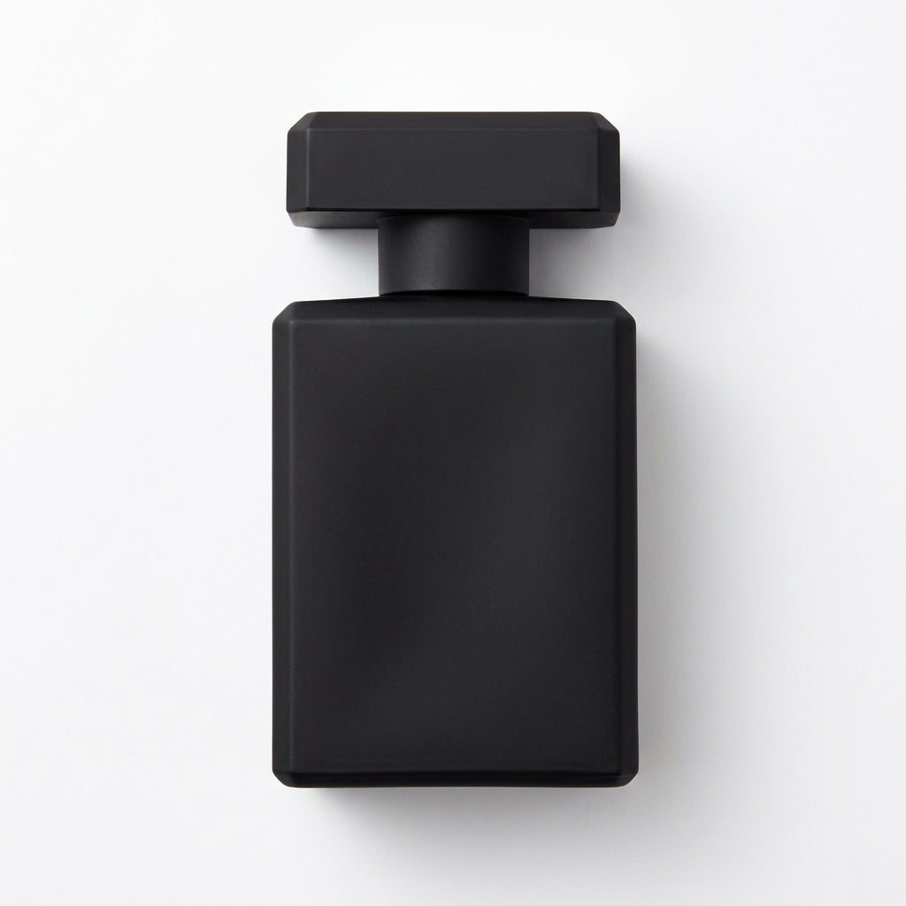 Fragrance Bottle — Flat Lay - Back | Generated by Modelize