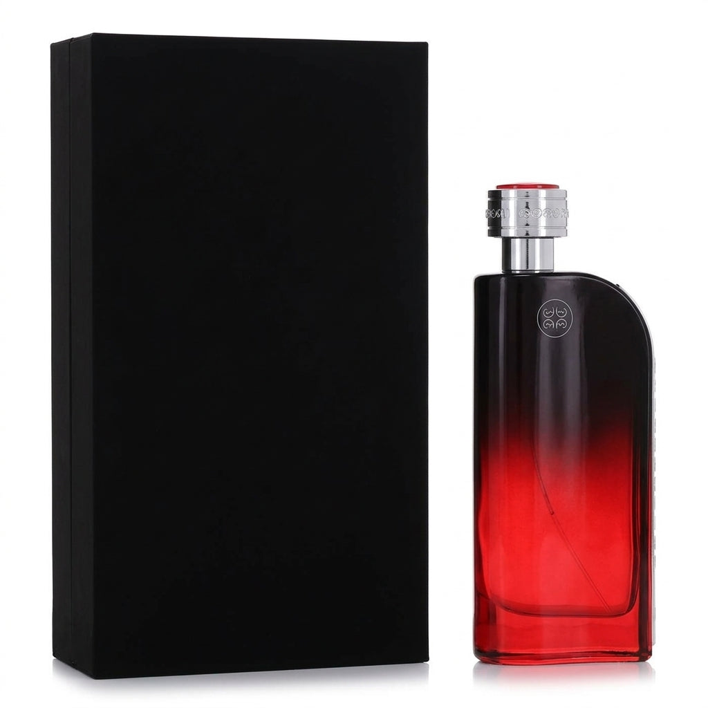 Men's Fragrance — Studio - Back View | Generated by Modelize