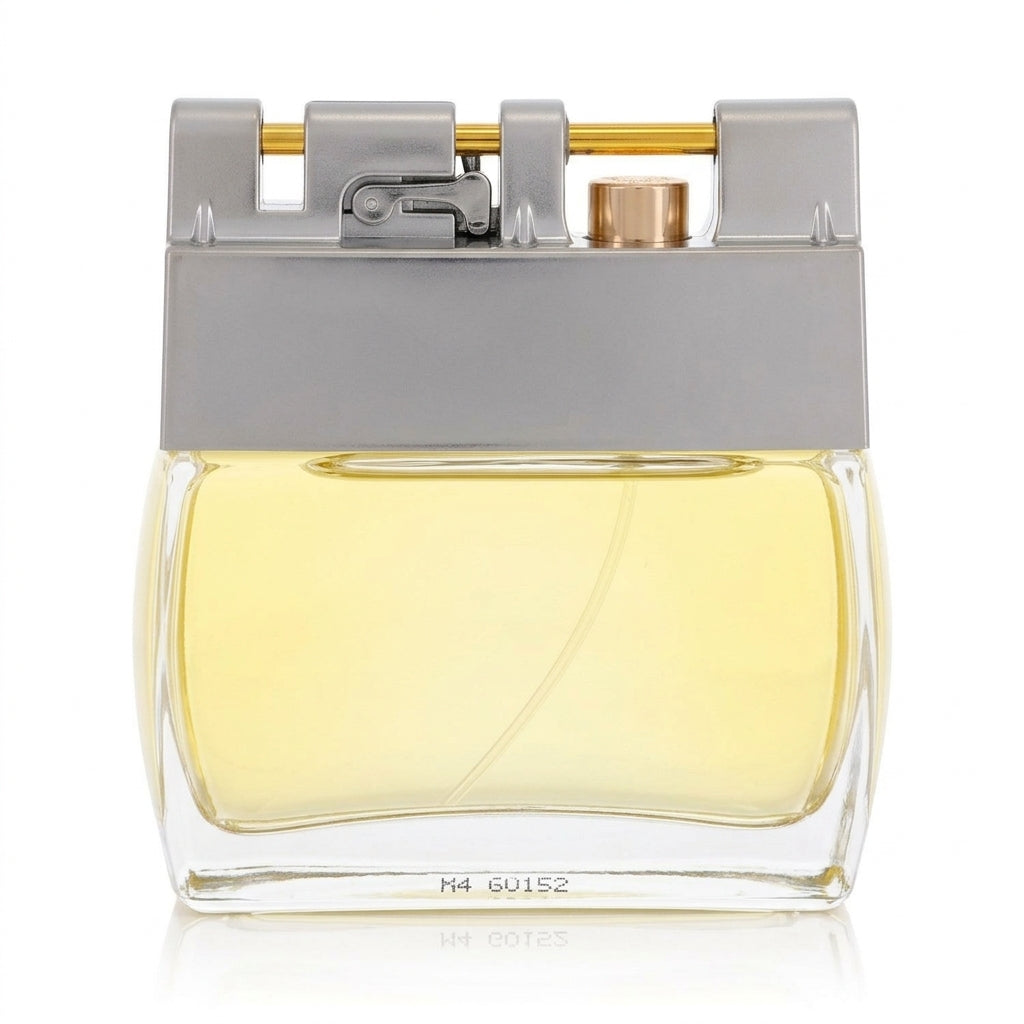 Fragrance Bottle — Studio - Back View | Generated by Modelize