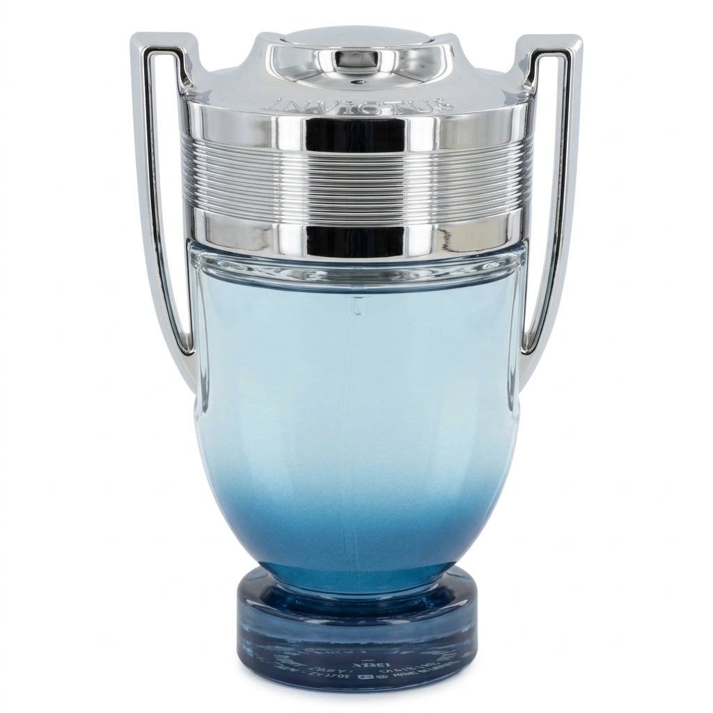 Fragrance Bottle — Studio - Back View | Generated by Modelize