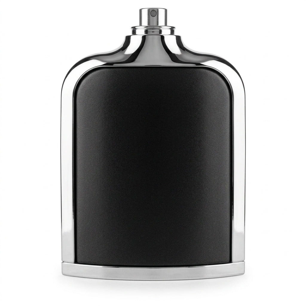 Fragrance Bottle — Studio - Back View | Generated by Modelize