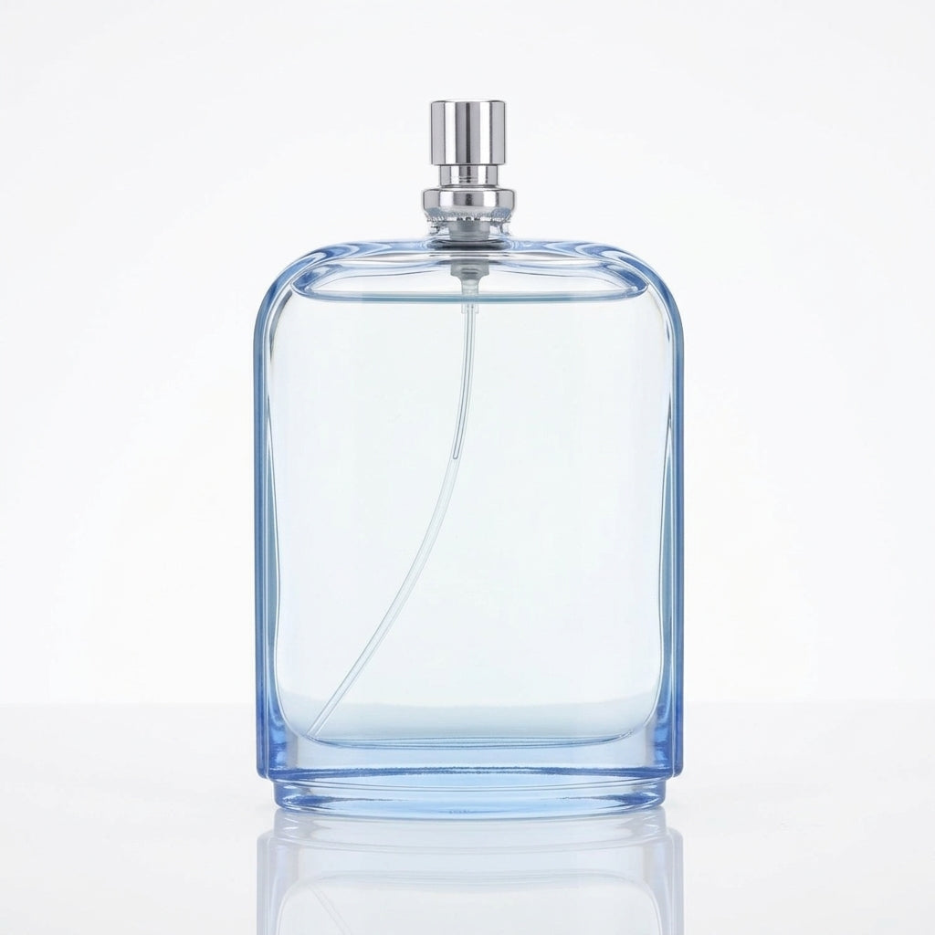 Fragrance bottle — Studio - Back View | Generated by Modelize
