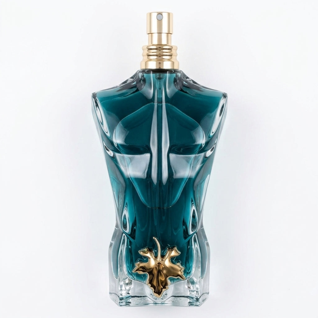 Fragrance Bottle — Flat Lay - Front | Generated by Modelize