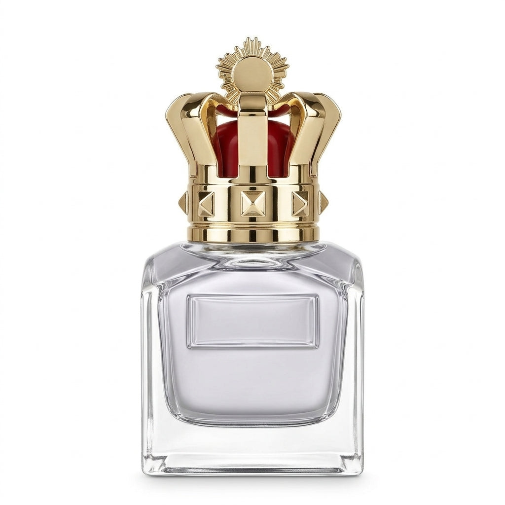Fragrance bottle — Studio - Back View | Generated by Modelize