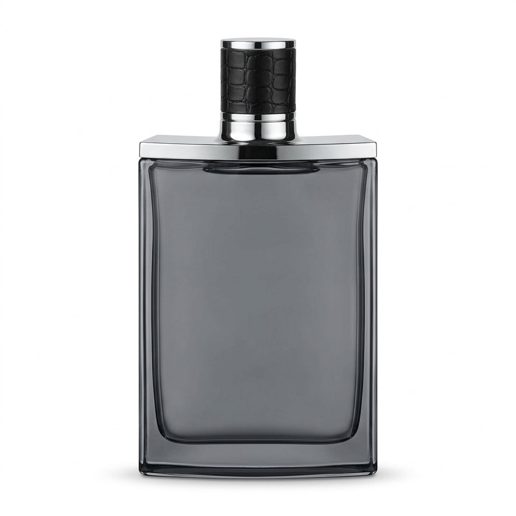Fragrance bottle — Studio - Back View | Generated by Modelize