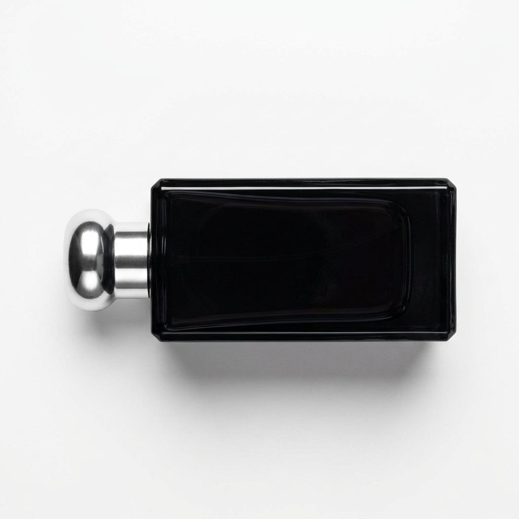 Luxury Fragrance Bottle — Flat Lay - Back | Generated by Modelize