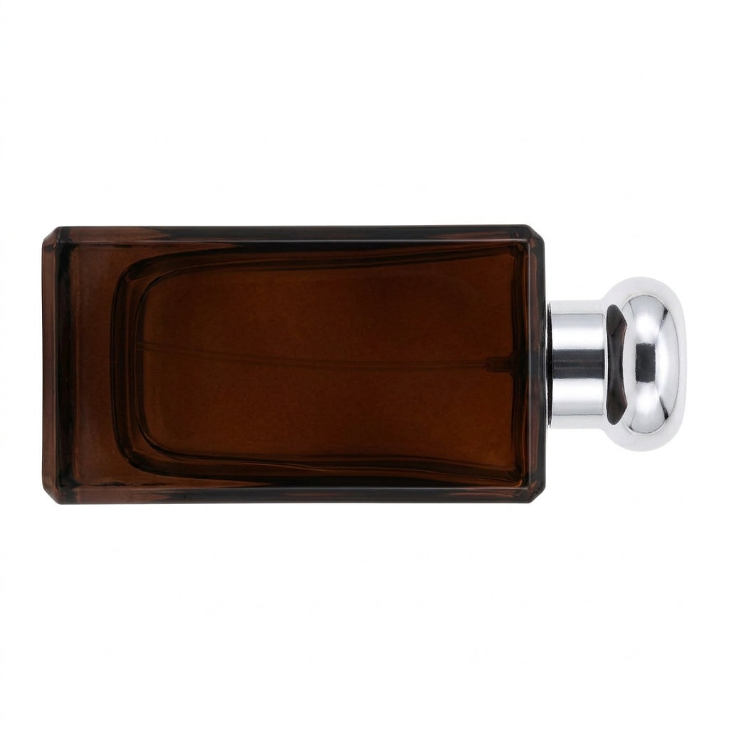 Perfume Bottle — Flat Lay - Back | Generated by Modelize