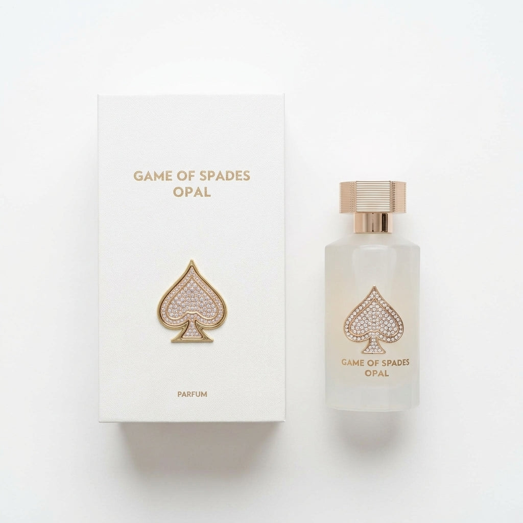 Parfum Spray and Box Set — Flat Lay - Front | Generated by Modelize
