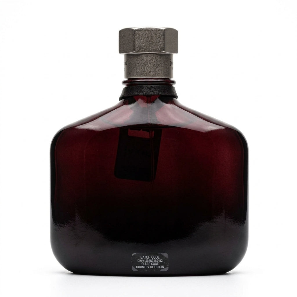 Fragrance Bottle — Studio - Back View | Generated by Modelize