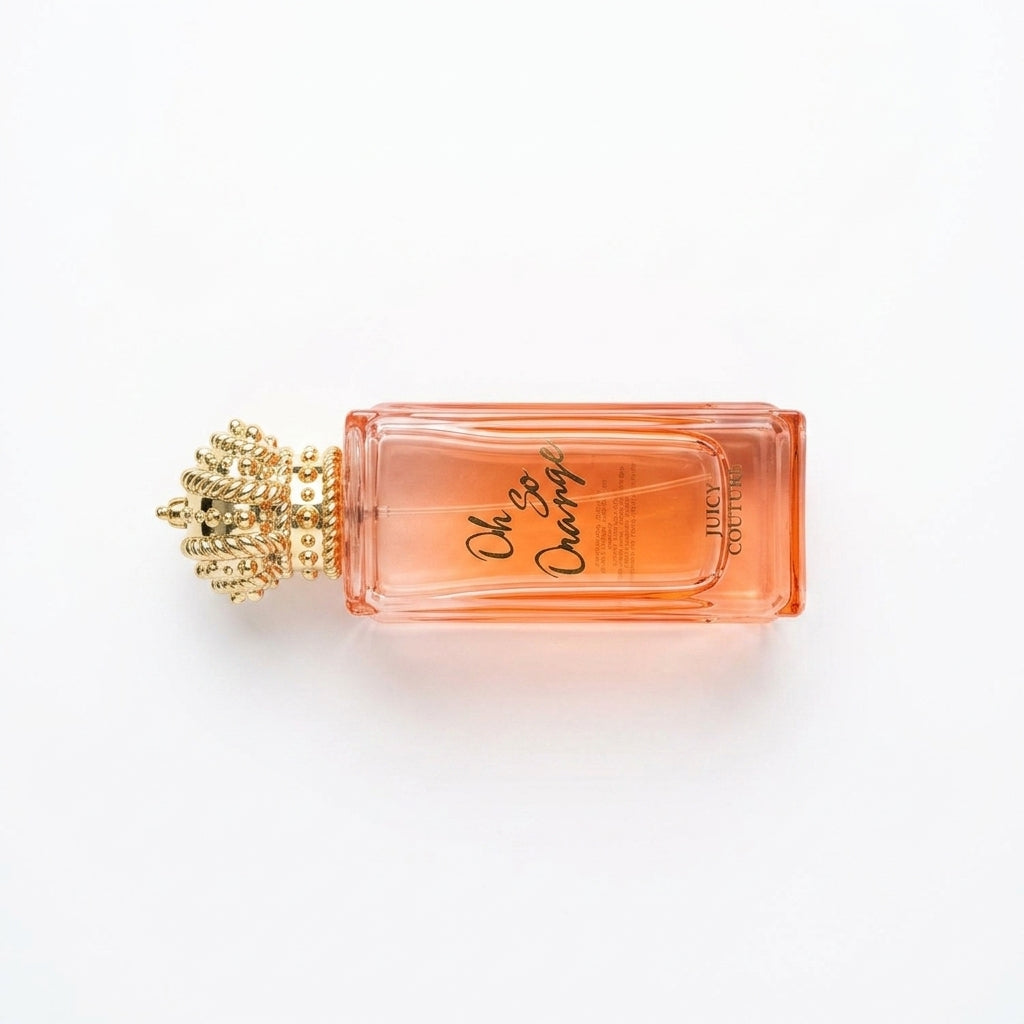 Perfume Bottle — Flat Lay - Front | Generated by Modelize
