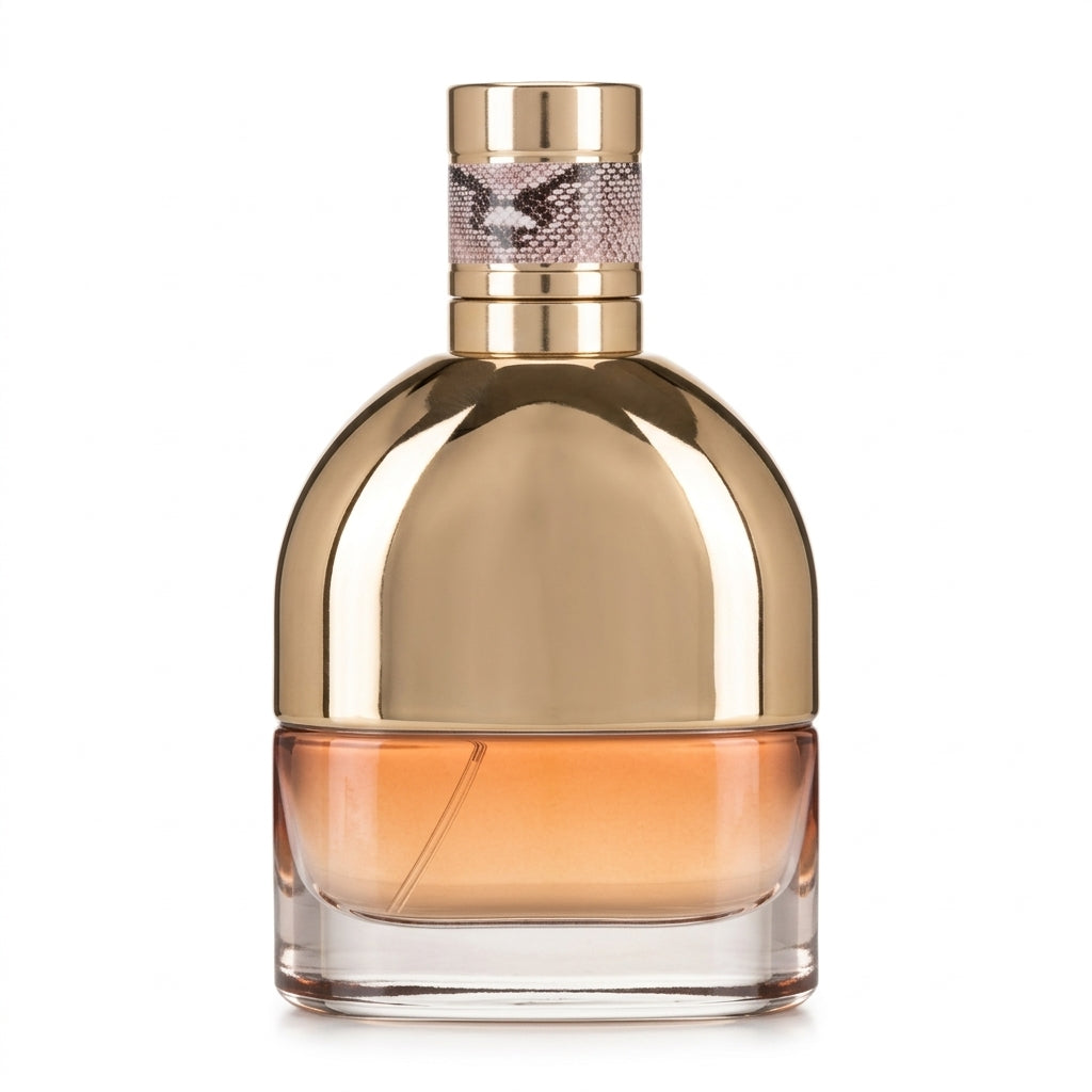 Perfume Bottle — Studio - Back View | Generated by Modelize