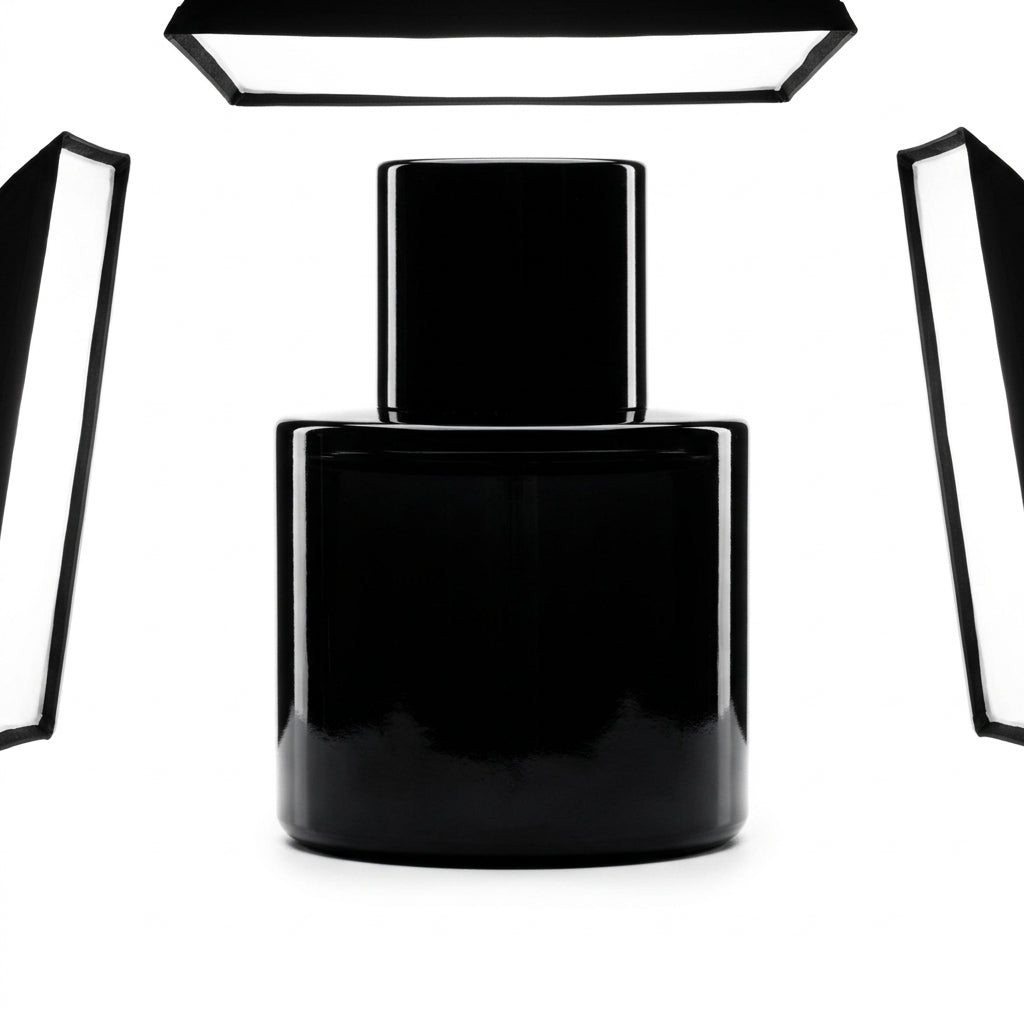 Fragrance — Studio - Back View | Generated by Modelize