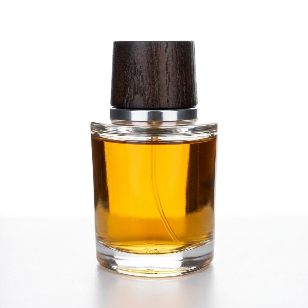 Fragrance bottle — Studio - Side View | Generated by Modelize
