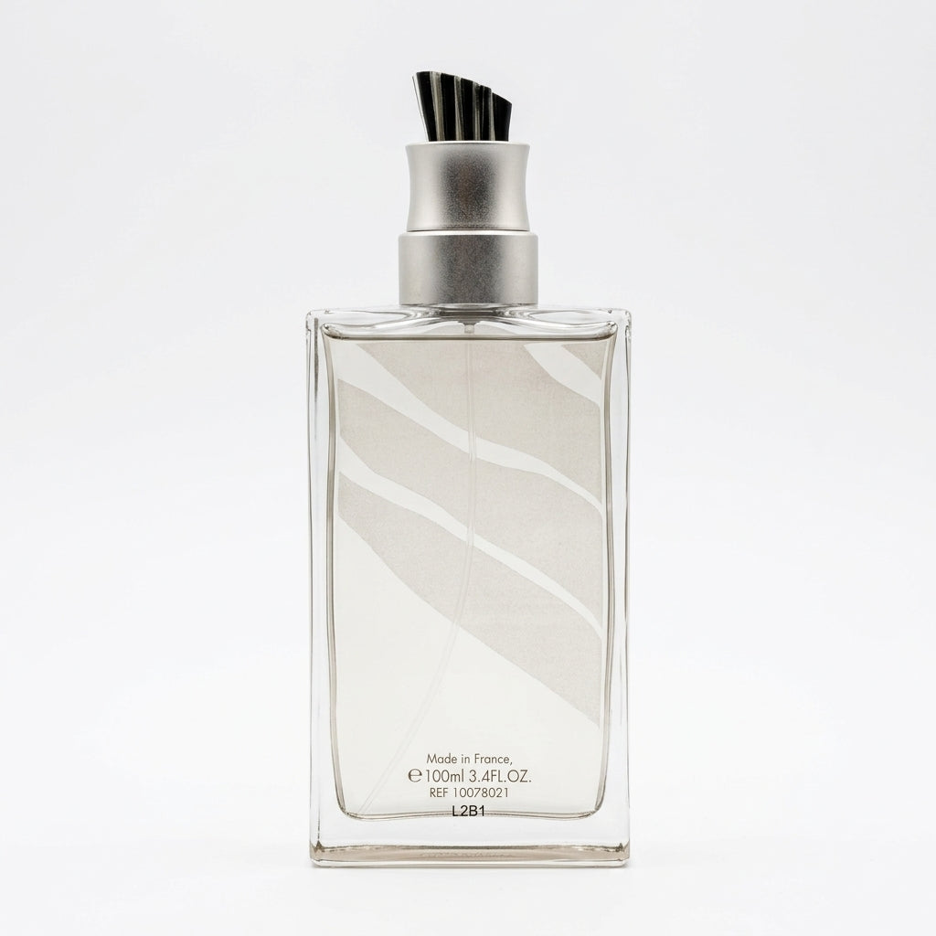 Fragrance bottle — Studio - Back View | Generated by Modelize