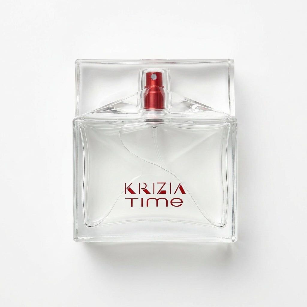 Fragrance bottle — Flat Lay - Front | Generated by Modelize