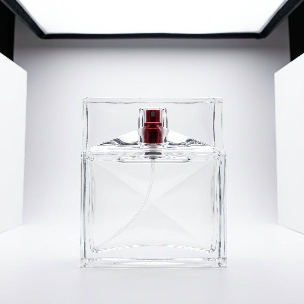 Eau De Toilette Spray — Studio - Back View | Generated by Modelize
