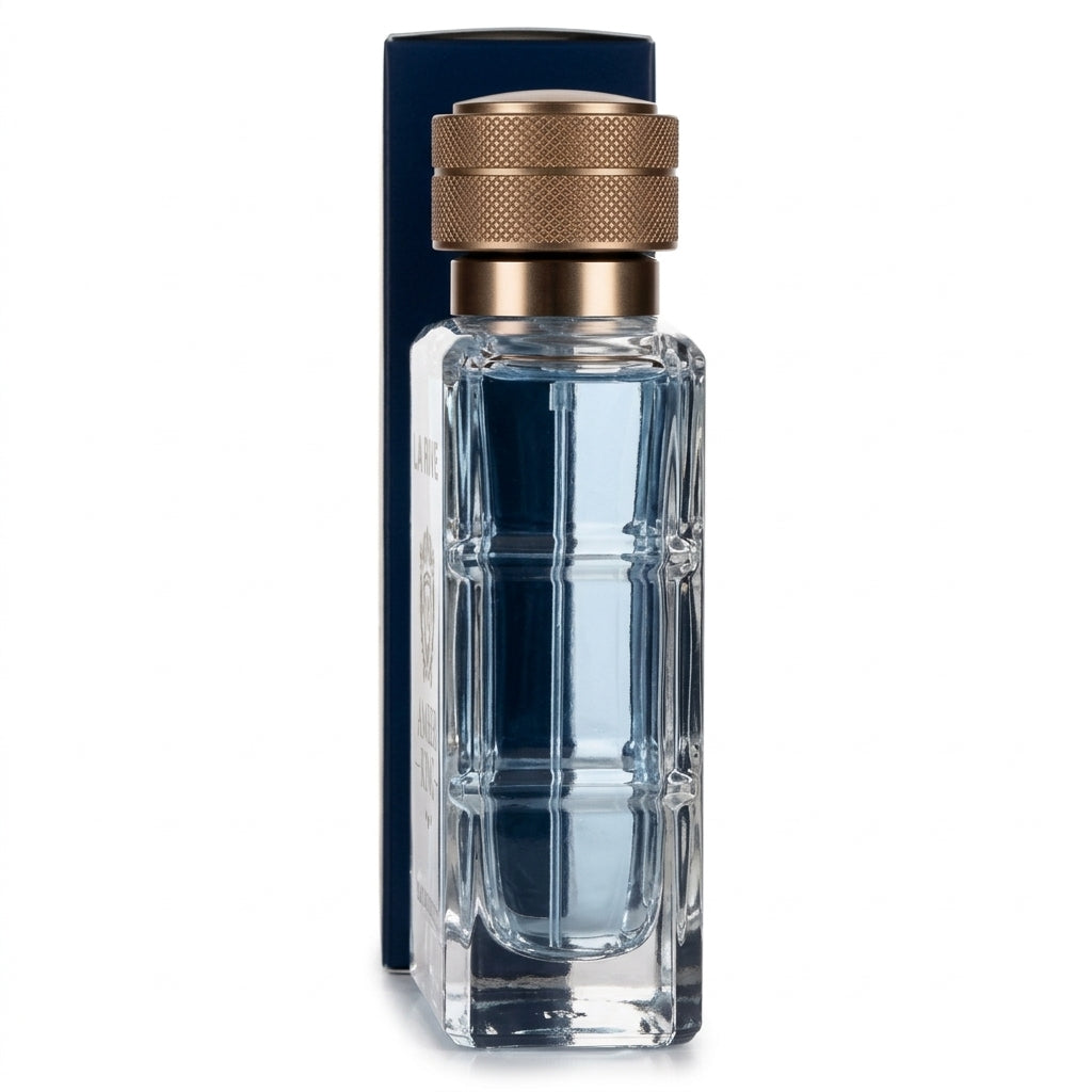 Men's Fragrance — Studio - Side View | Generated by Modelize