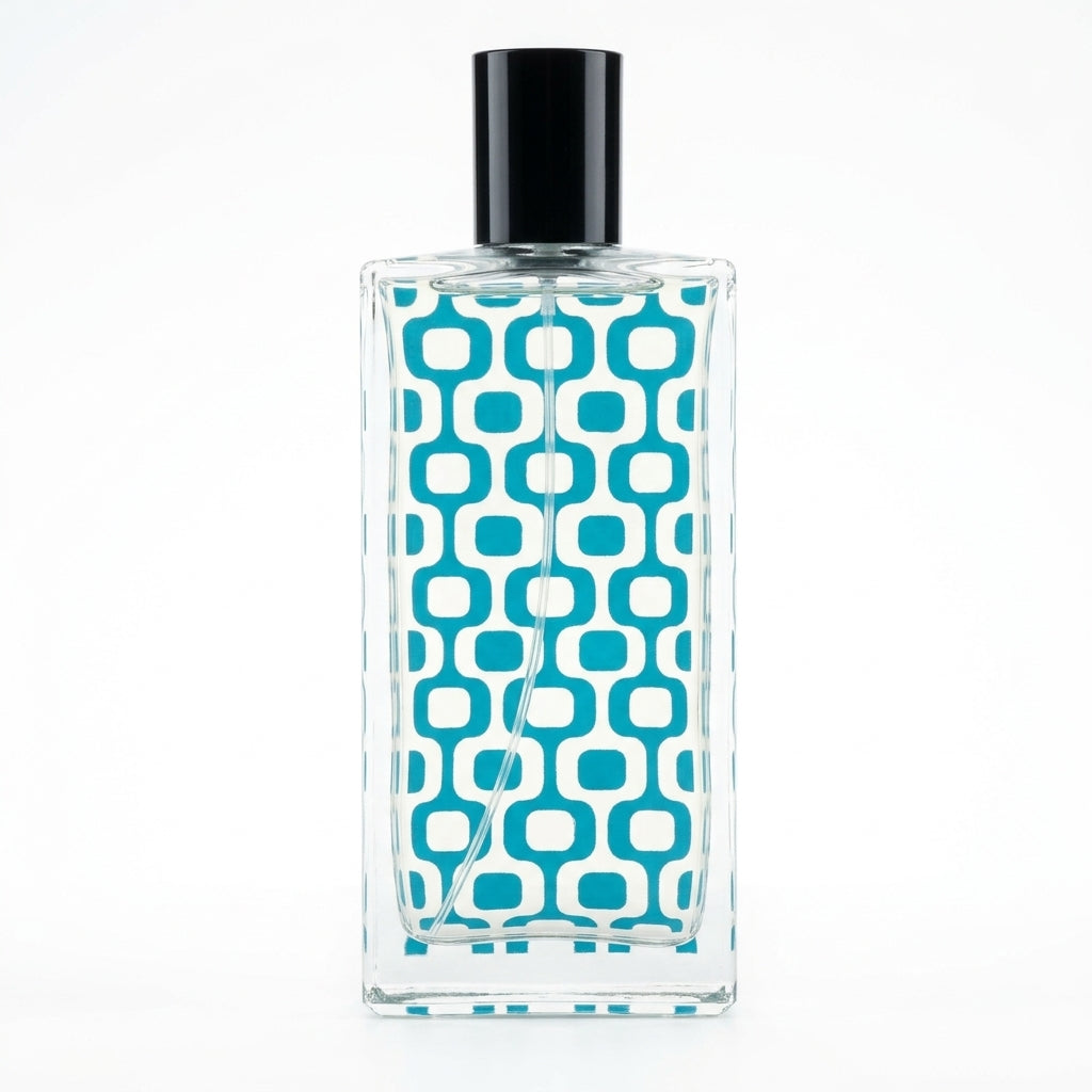 Eau De Toilette Fragrance — Studio - Back View | Generated by Modelize