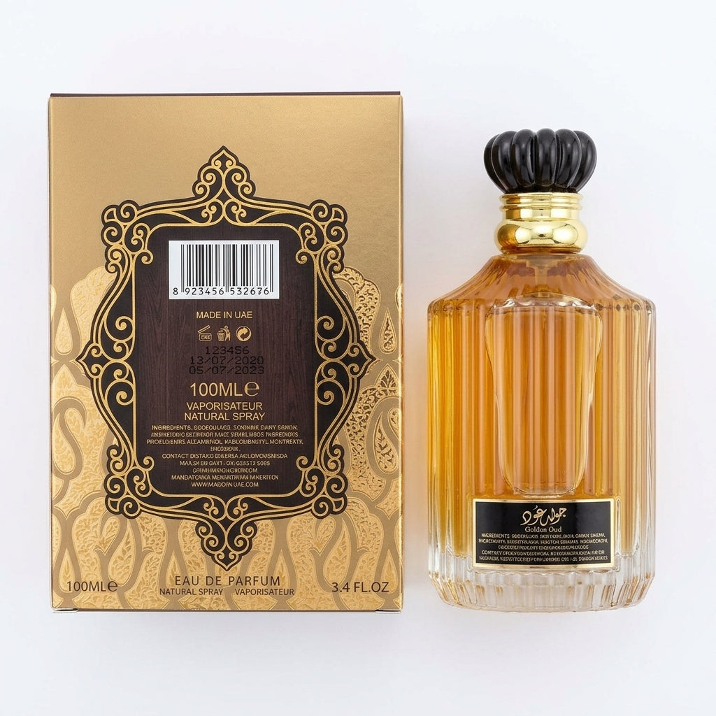 Eau De Parfum — Flat Lay - Back | Generated by Modelize