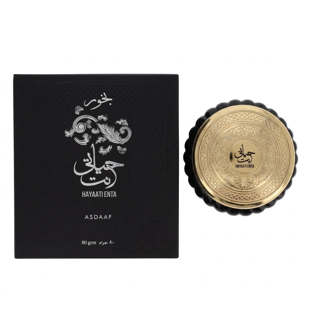 Incense tablets with packaging — Flat Lay - Front | Generated by Modelize