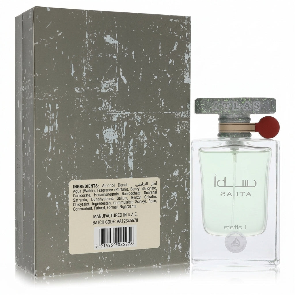 Eau De Parfum — Studio - Back View | Generated by Modelize