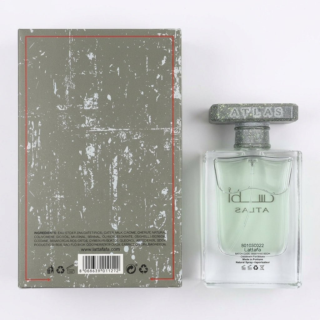 Eau De Parfum — Flat Lay - Back | Generated by Modelize