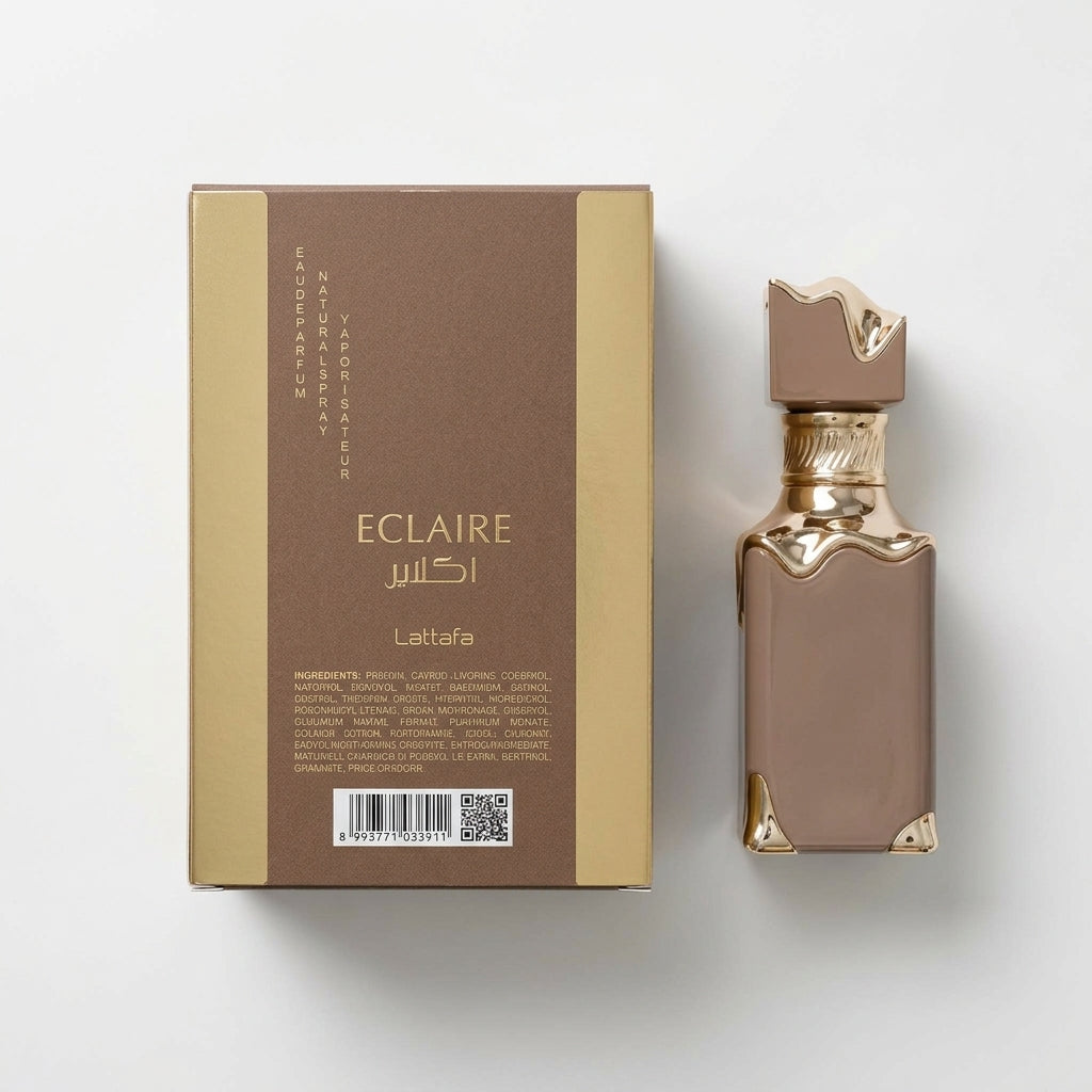 Eau De Parfum Spray — Flat Lay - Back | Generated by Modelize