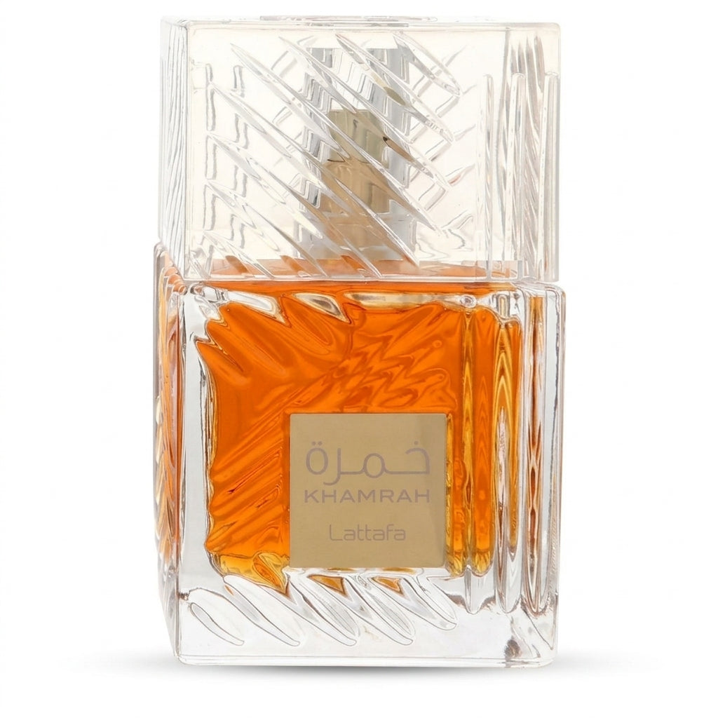 Perfume Bottle — Flat Lay - Front | Generated by Modelize