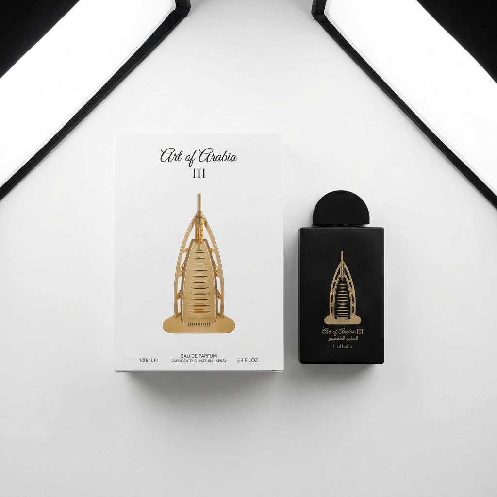 Eau De Parfum Spray — Flat Lay - Back | Generated by Modelize
