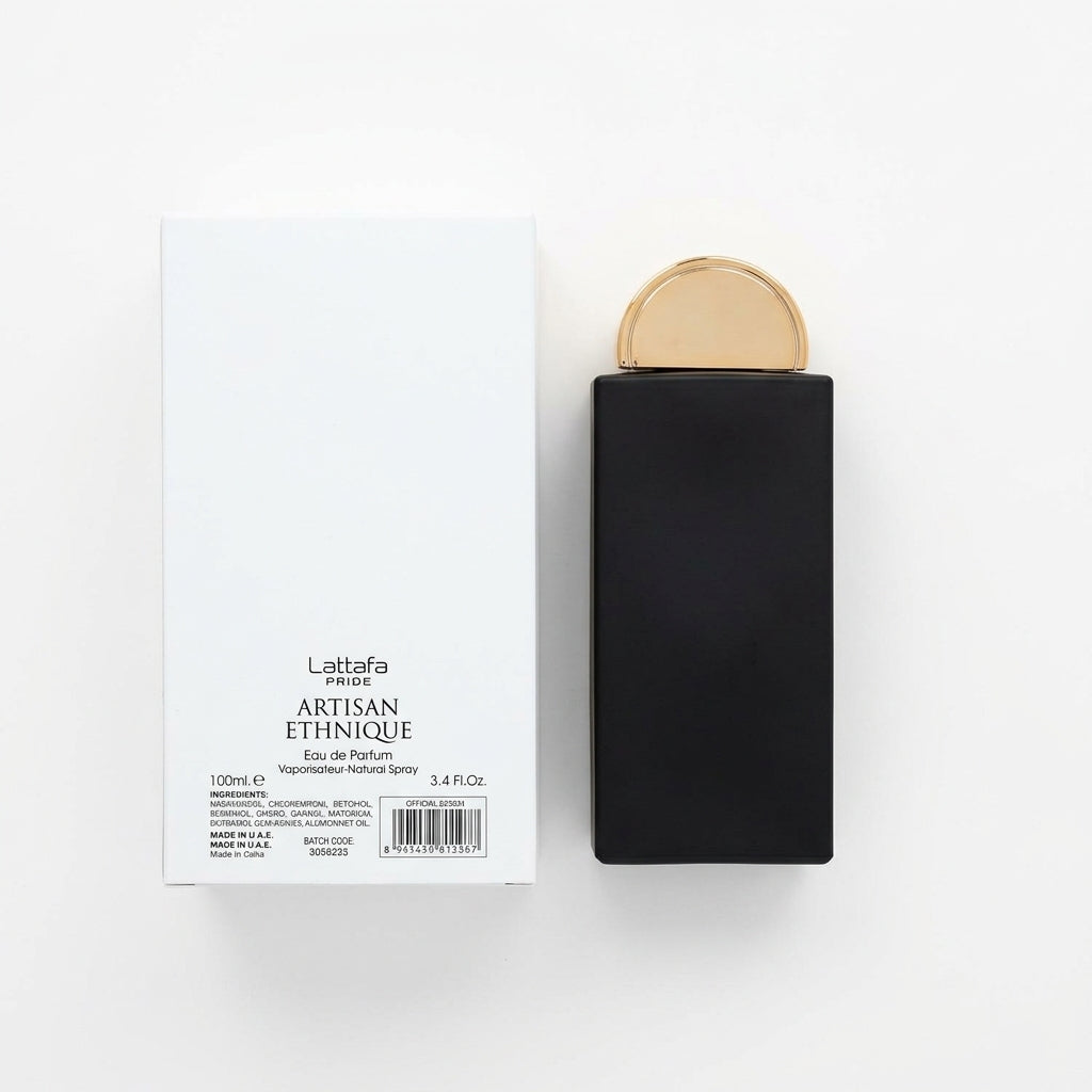 Eau De Parfum — Flat Lay - Back | Generated by Modelize